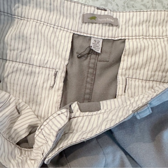 Horny Toad Mens Gray Shorts 12” Inseam Sz 32 - Picture 9 of 10
